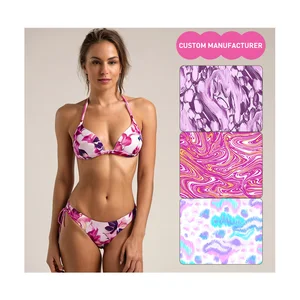 FIELD BALANCE Print Bathing Suits Luxury Bikini Swimwear Beachwear Sexy Casual Eoc Friendly Swimsuit for Women