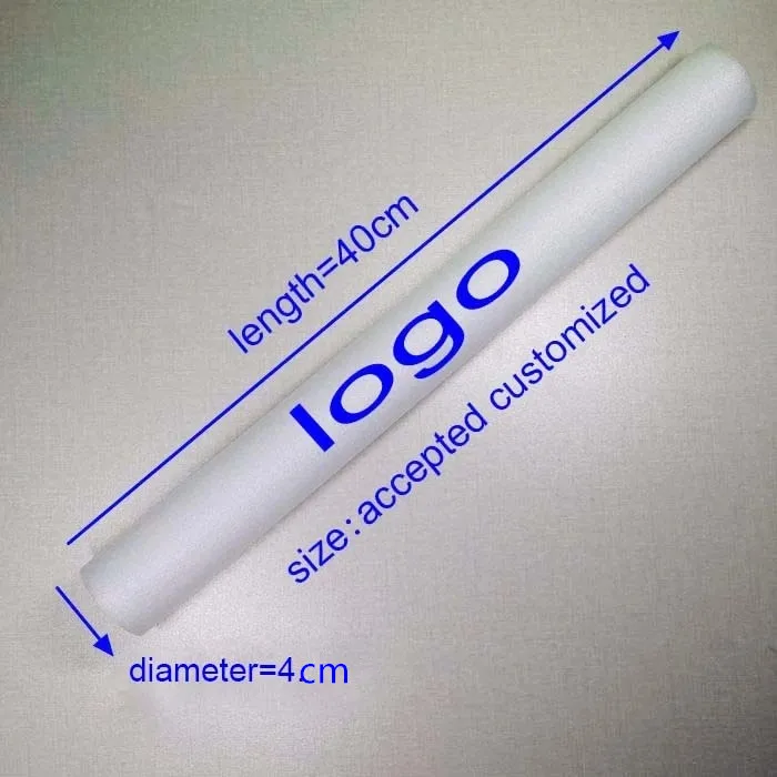 Custom LED Glow Foam Stick Cheap Led Baton Stick Foam Night Run Use Flashing Light up Cheering Stick Led Foam Baton