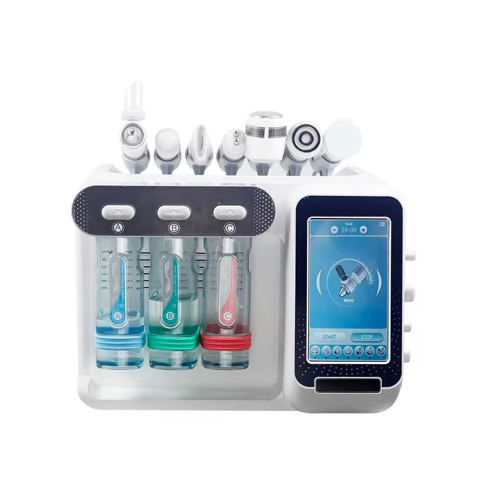 2024 Professional 7 in 1 Hydra Microdermabrasion Facial Peeling Hydrofacials Machine
