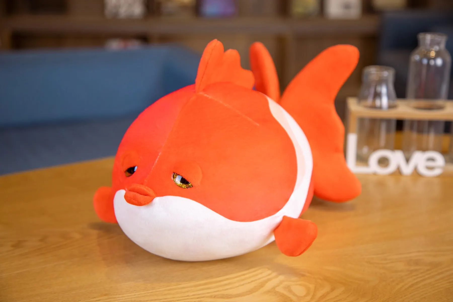 High Quality Lovely Plush Fish sale Stuffed Toy