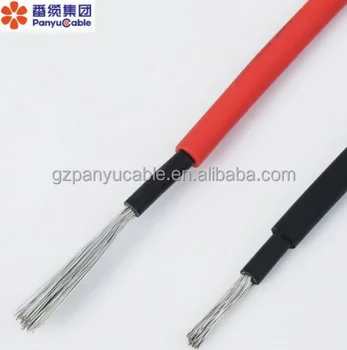 Famous Xlpo Insulated PV Solar Cable High Quality 1000V DC Customizable Size for Underground Application in Building on Sale