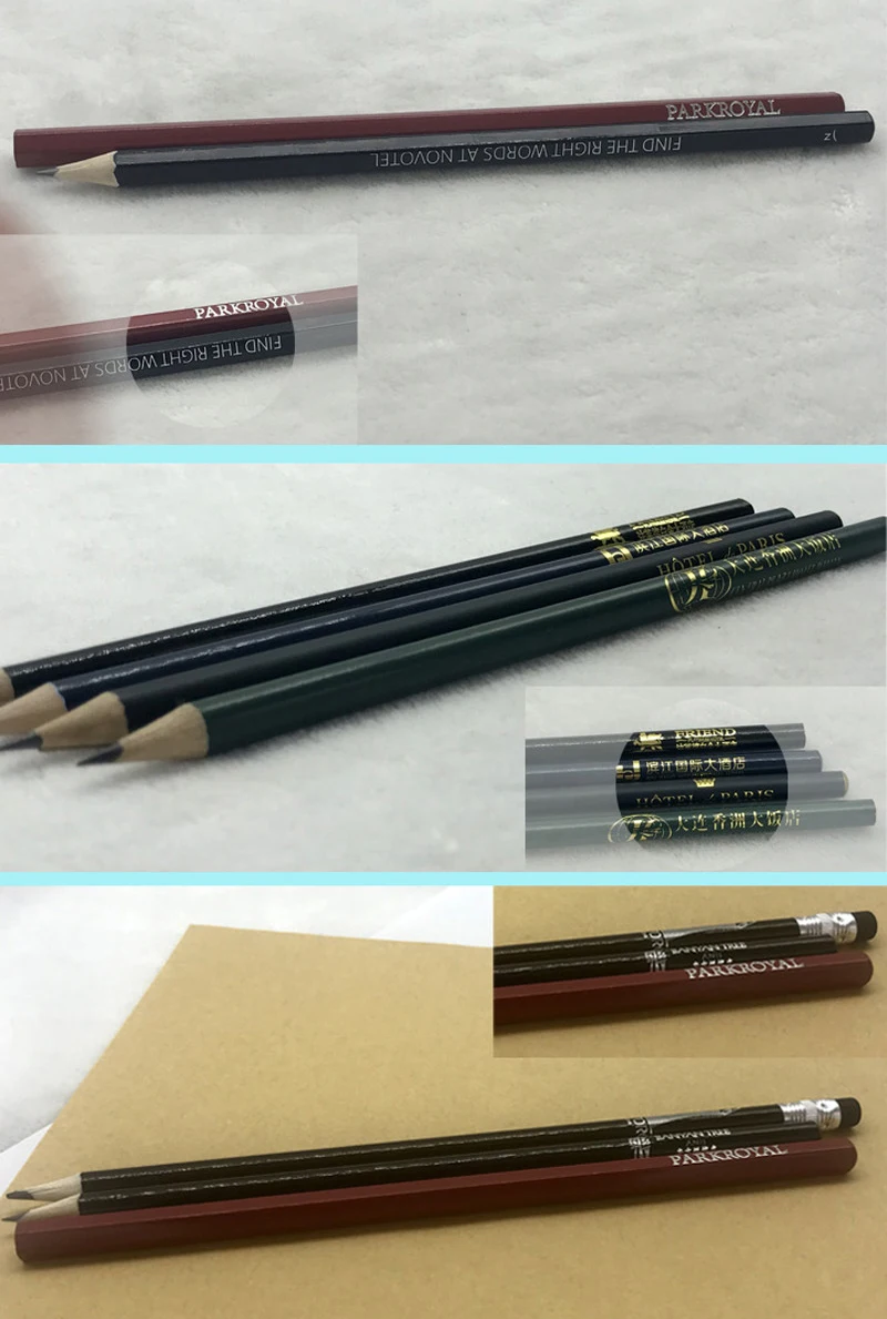 history cases for custom pens with logo details