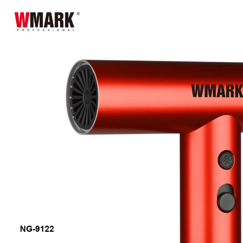 WMARK NG-9122 US Mini High Speed Hair Dryer 1600W Zinc Alloy