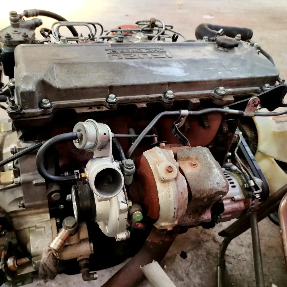 Original Japanese Engine 4HE1 4HE1T NPR NQR Truck Motor
