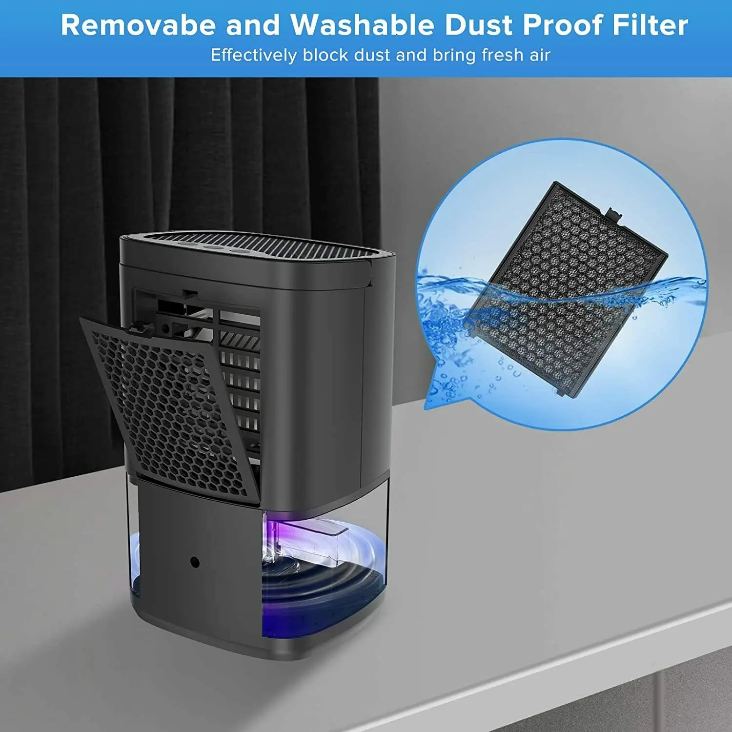 Portable Mini Small Luftentfeuchter Desk Wardrobe Deshumificador Household Home Room Air Dehumidifiers