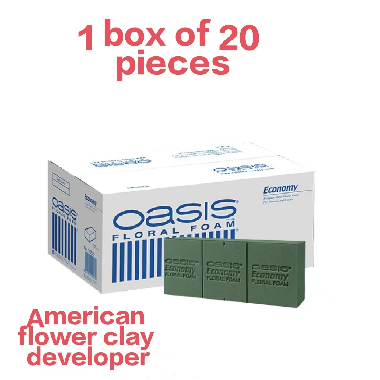 Pathfinder Oasis Flower Tiles Foam Oasis Flower Clay Flower Fixing