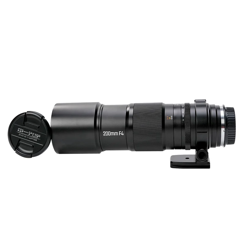 ZHONGYI OPTIONS 200mm F4.0 Full Frame Macro Lens for Canon RF Nikon Z/F Sony E Fujifilm G/X Canon EF mount Camera