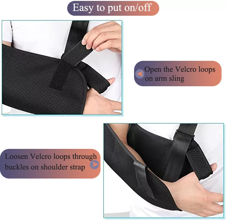 Medical Arm Shoulder Sling Elbow Support Immobilizer Brace Broken