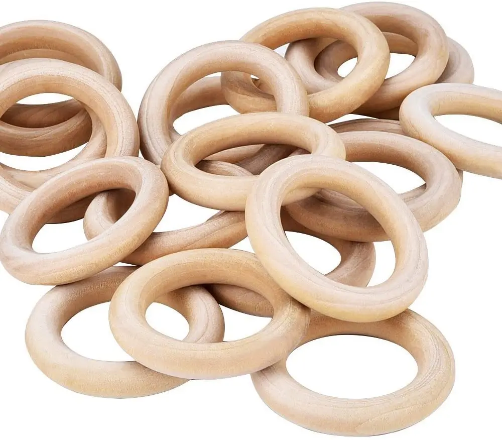 tailai wood rings set for diy