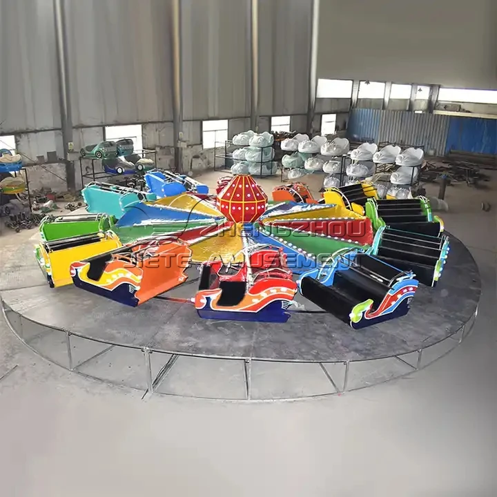 Cheap Popular Park Children Games Turntable Thunder Beat