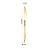 cuchillo de oro
