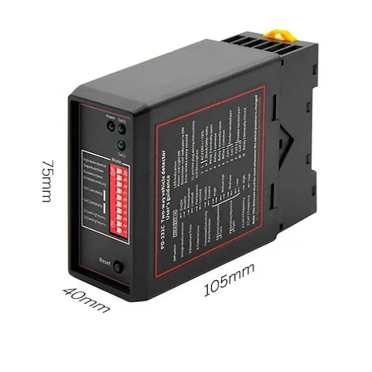 Pd132 Traffic Vehicle Ground Loop Detector For Boom Barrier Inductive ...