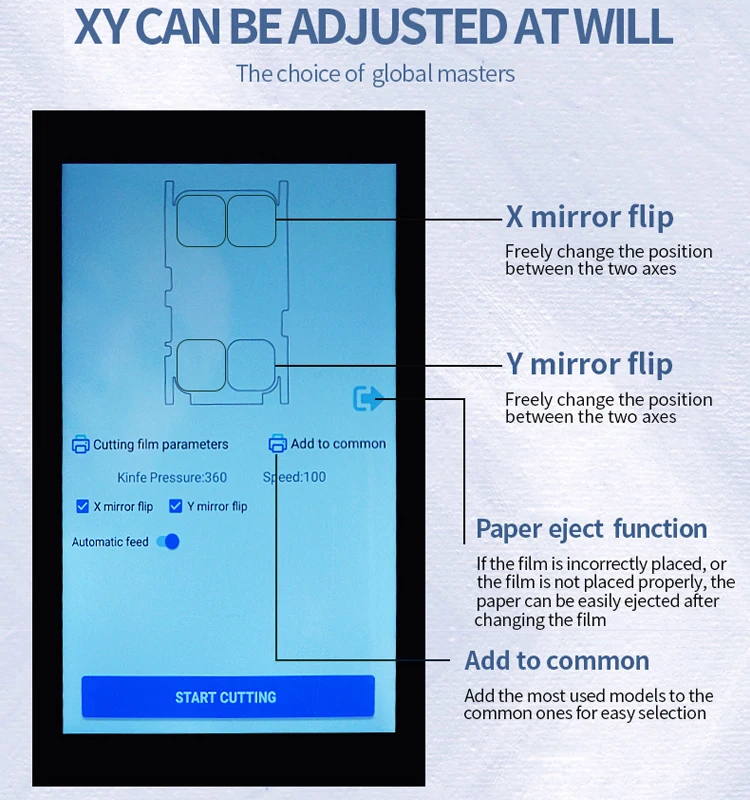 phone cutting machine 8