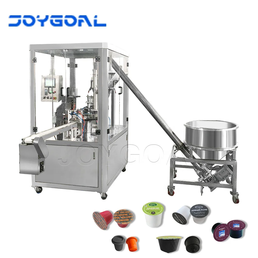 
Coffee powder pods filling sealing packing machine with plastic capsules filling and sealing machine 