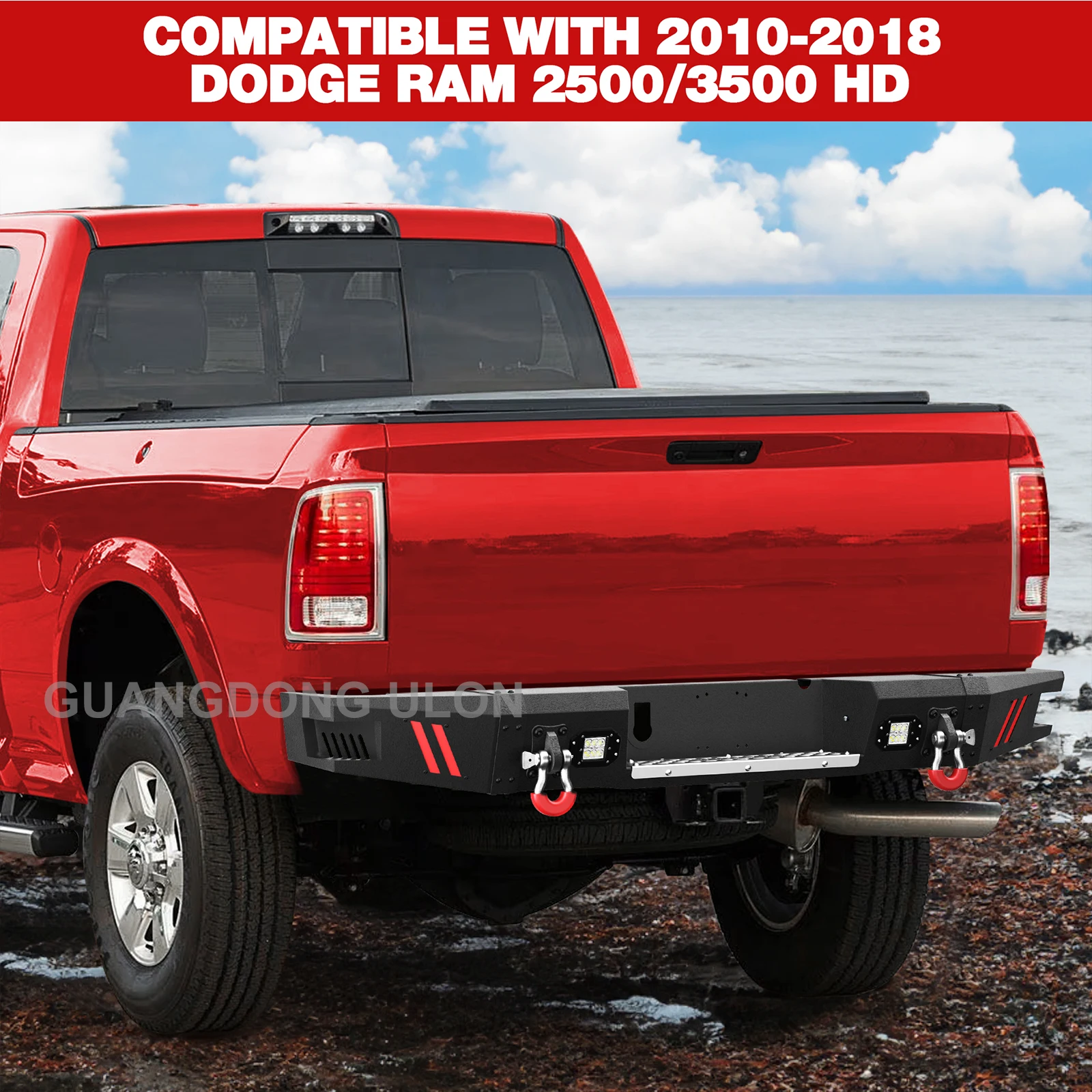 Factory Price Body Kit Wholesale For Dodge Ram 2500 3500 Steel Front ...