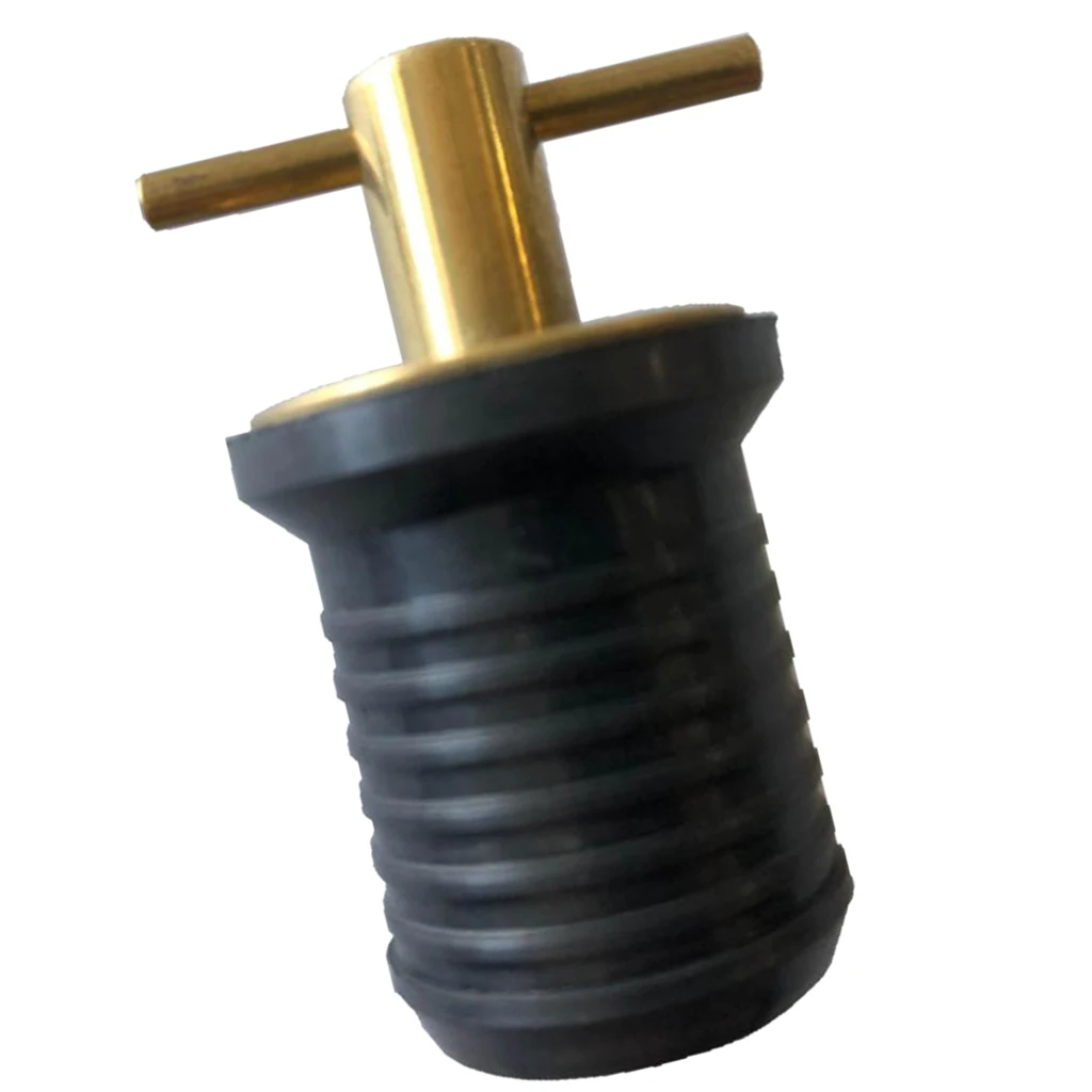 1/" TWIST TYPE ALUMINUM Drain Plug Boat Marine Coolers Hulls Livewell Baitwells