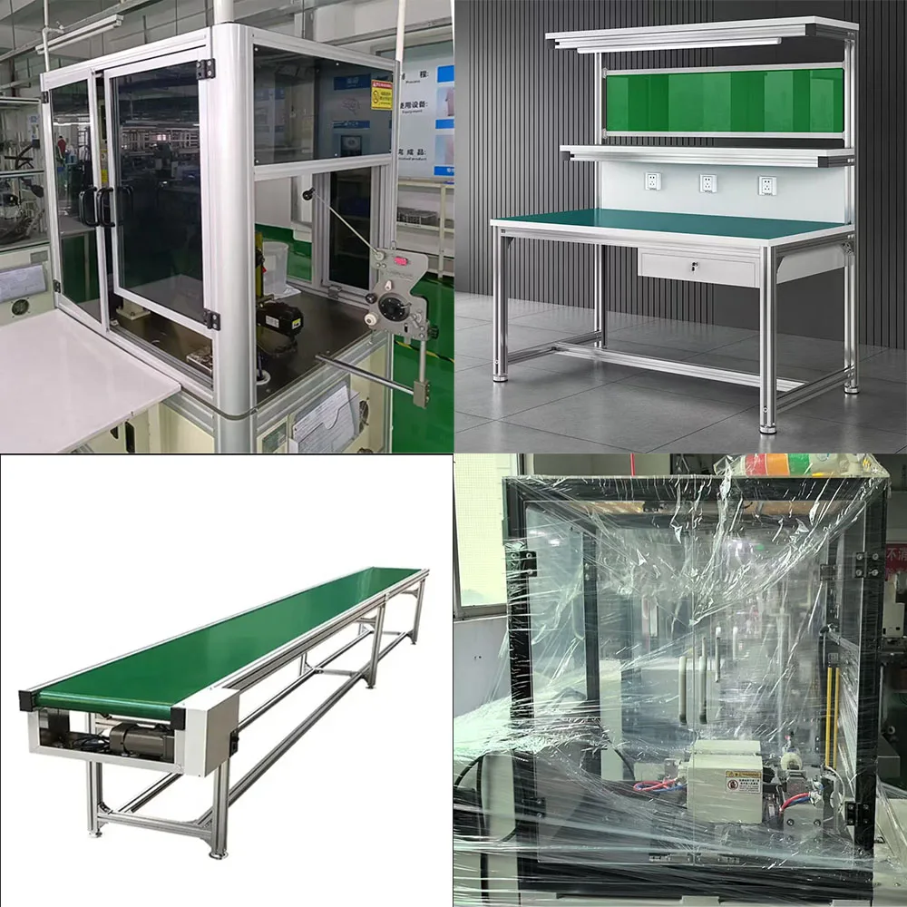 product 2550 industrial  aluminum profile robotic arm robotic arm structural beam aluminum extrusion injection molding machine844-3