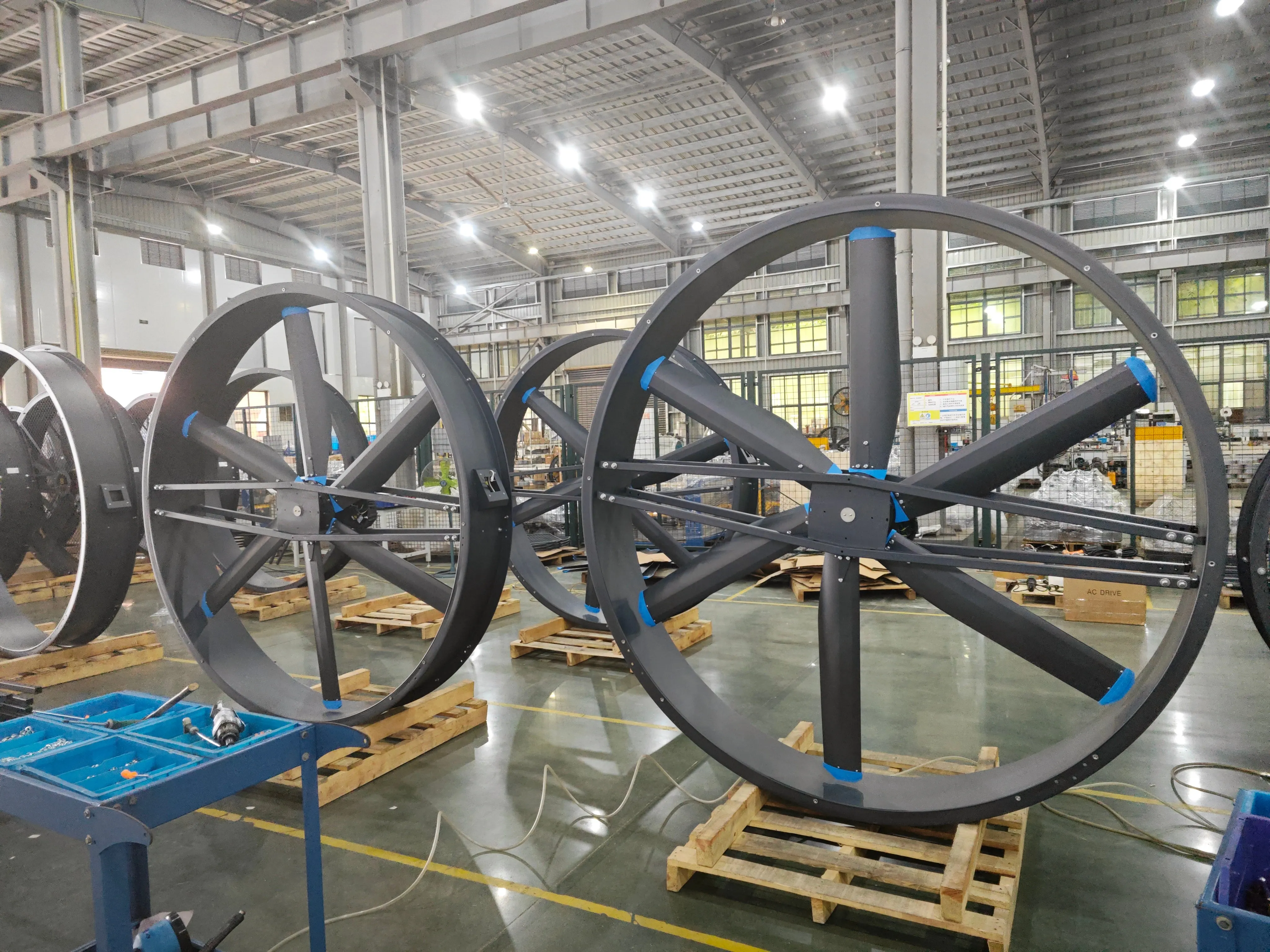 Mobile Outdoor Fan, PMSM, Aluminum Alloy, 420rpm - detail 32