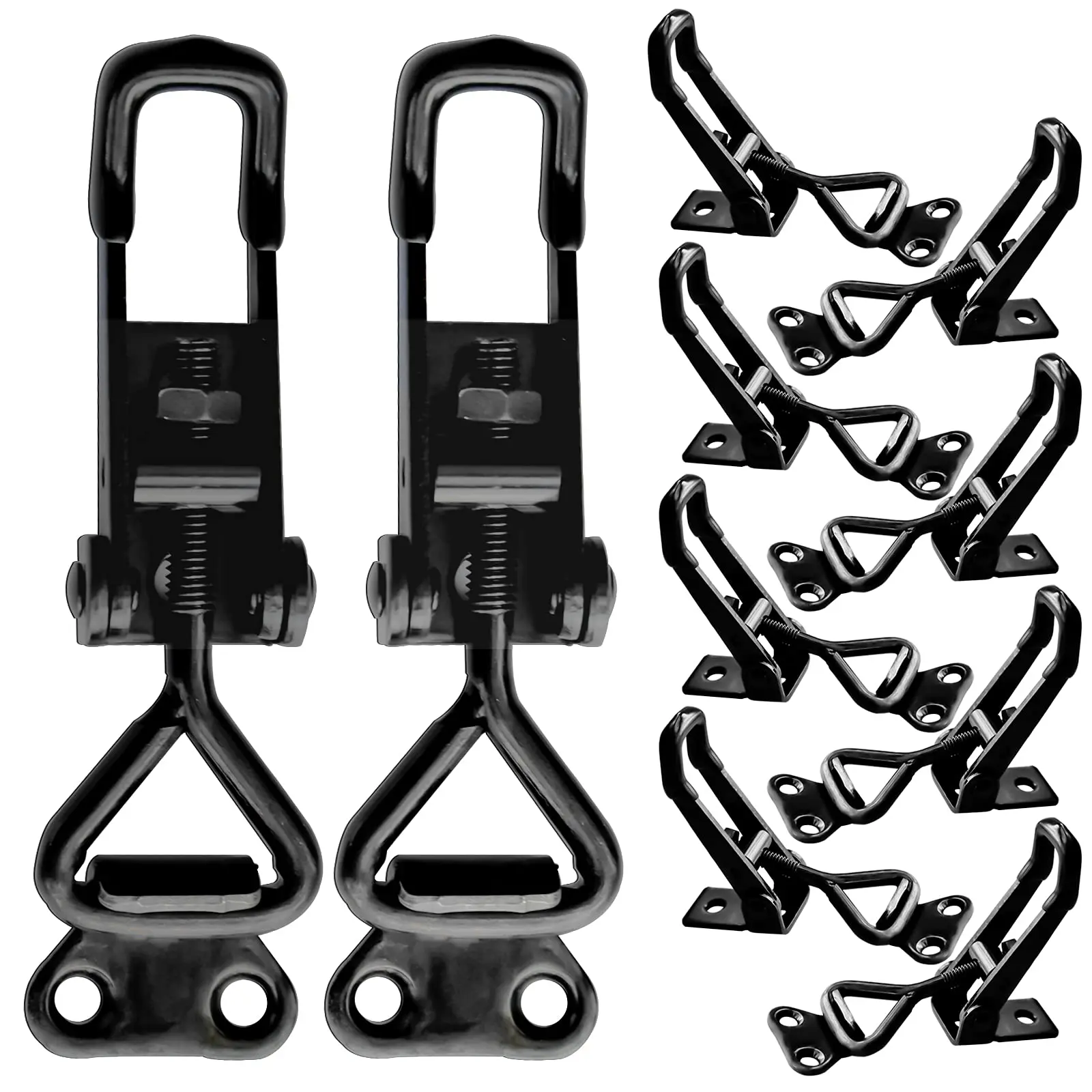 Adjustable Toggle Latch Clamp 4001 Hand Tool Quick Release Heavy Duty Capacity Latch Type 360lbs Holding Capacity