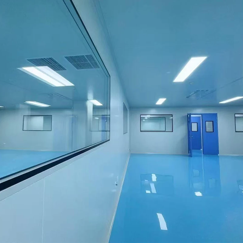 SHARBON Clean Room ISO Class 8 HEPA Filter Dust Free Modular Prefab Laboratory & Industrial Use