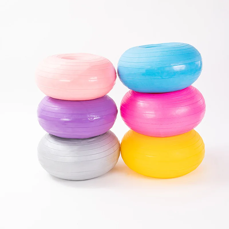 Pilates Donut Yoga Ball Thick Anti Burst Apple Ball Sports Fitness Postnatal product detail 2