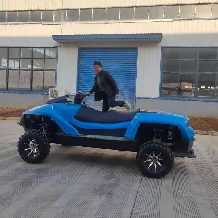 High Quality 4x4 Amphibious ATV Quad 1400cc Cheap All Terrain Vehicle 4 Stroke Engine Manufactured China for Off-Road Adventures