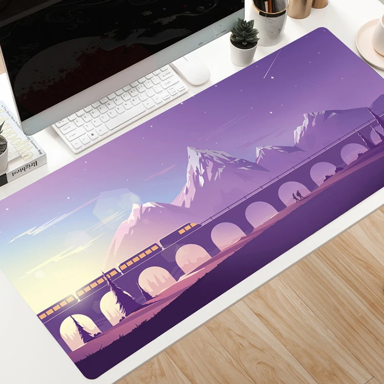 Custom Factory Gaming Mouse Pads Xxxl Big PC Desk Mats for OEM ODM with Edging Packaging aperçu 6