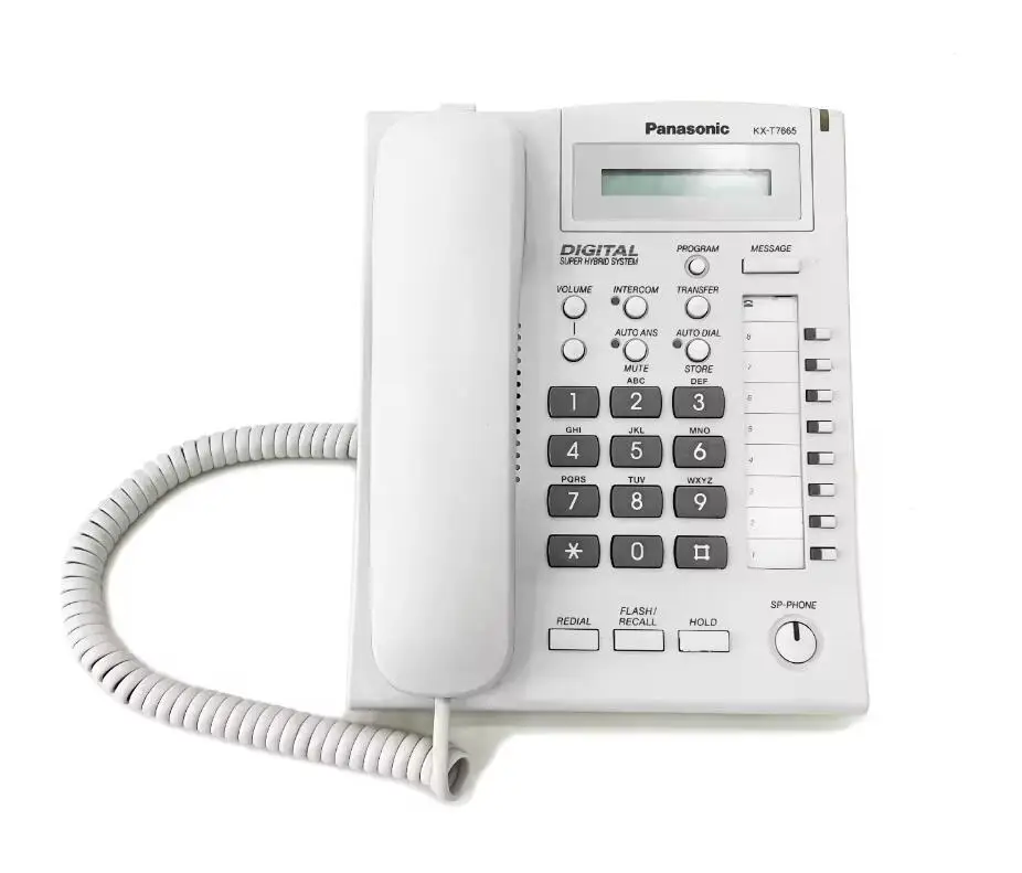 Panasonic KX-T7665 PBX Telephone System - Reliable 16-Extension