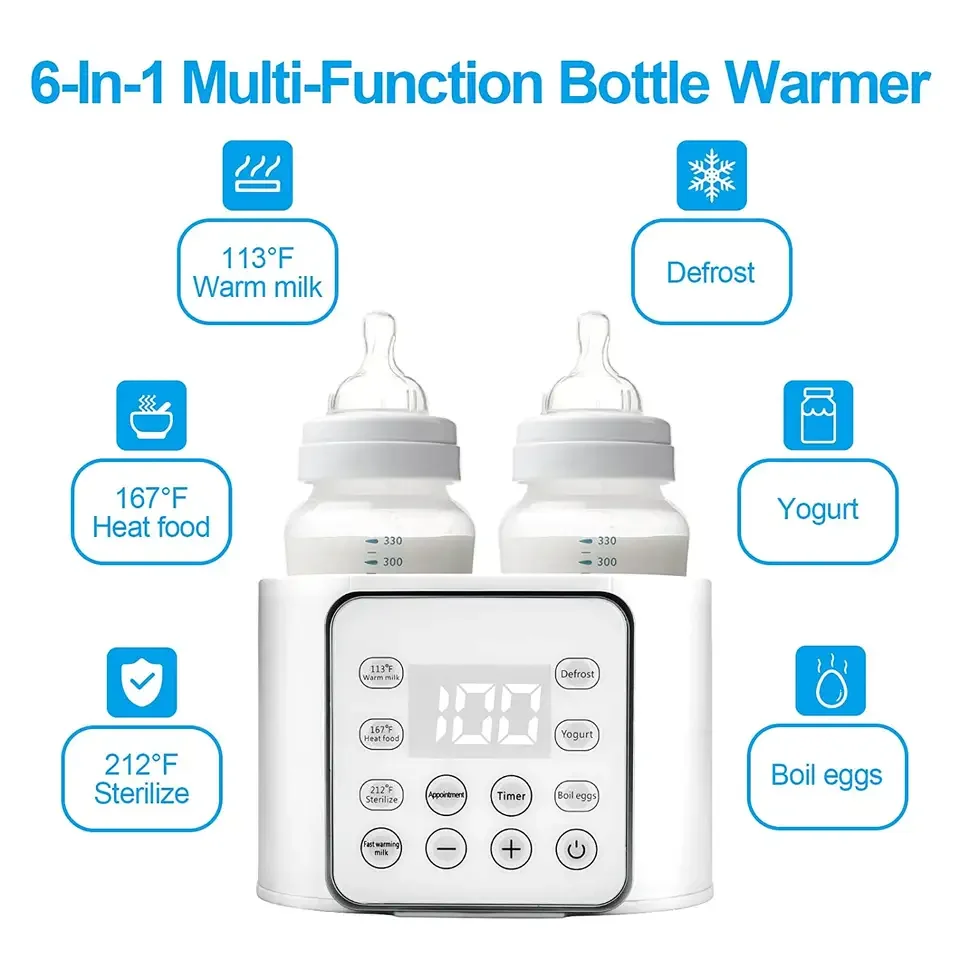 Multipurpose Fast Electric Breastmilk Smart Baby Bottle Sterilizer and Warmer