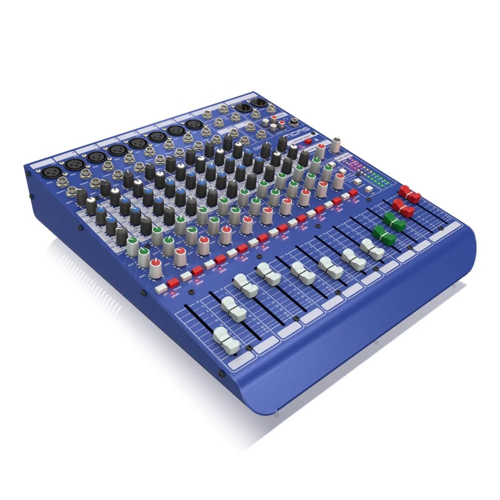 Midas DM12 12チャンネルアナログミキサー - ステレオ出力、RCA入力対応