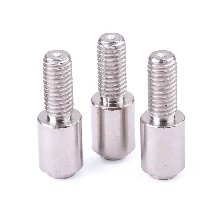 Non-standard customization fillister head welding screw mechanical thread stainless steel plain