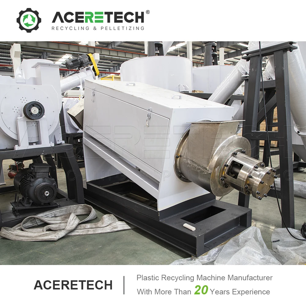 Automatic AWS-PET 1t/h Plastic PET Bottle to Bottle Food Grade Recycling Washing Line PET Recycling Machine