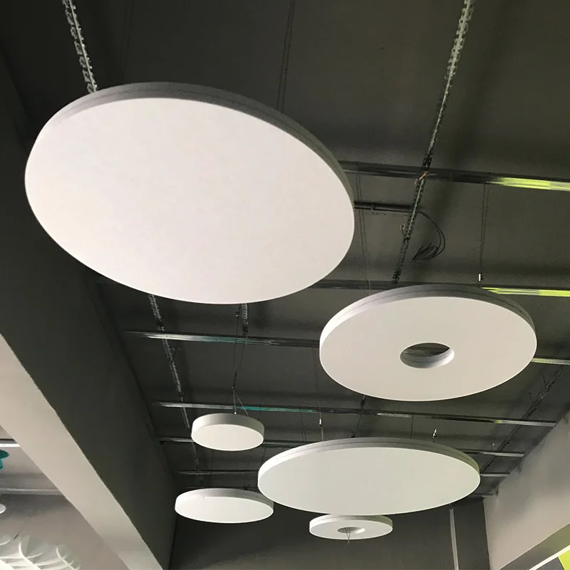 
 Акустические панели, войлочные экраны, акустические панели, акустические аттенюаторы, акустическая акустика, Потолочная офисная панель из войлока  