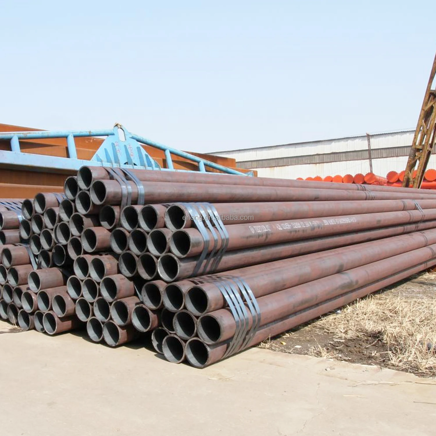 Tubo de acero dulce sin costura de 2,5