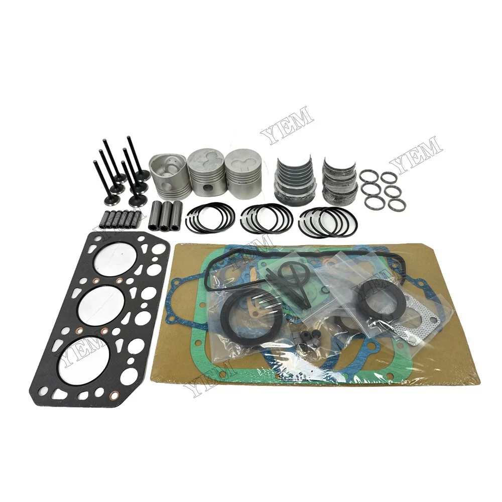 K3B Good Quality Overhaul Rebuild Kit (No Liner) for Mitsubishi K3B for Nissan H-15 N120 N150 TX1510 TX2160