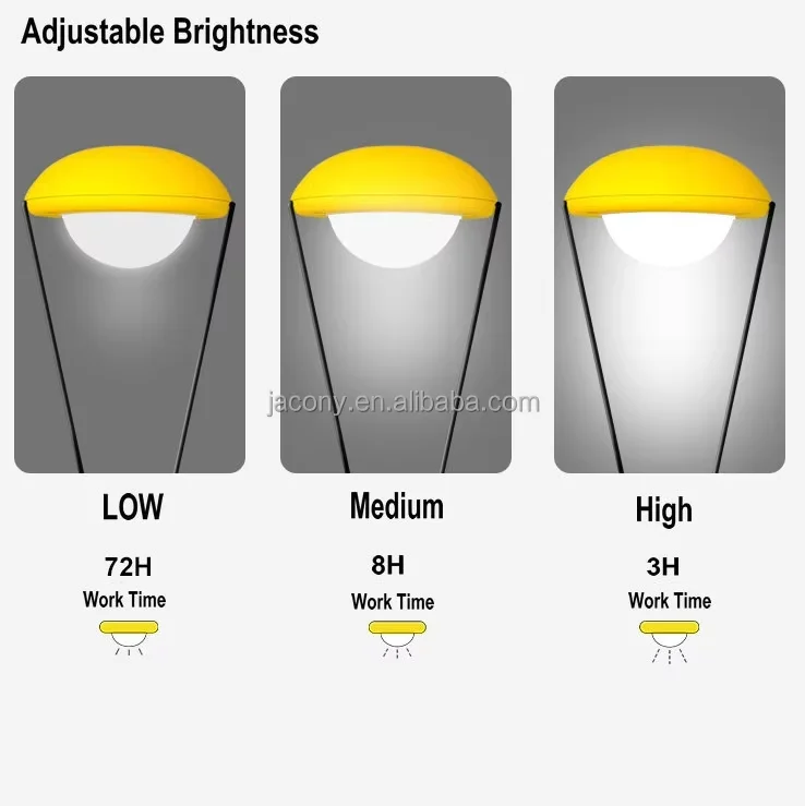 product 50 lumen portable solar lamp camping lamp reading lamp built in solar charger panel camping emergency solar led lamp-2