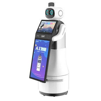 Intelligent Thermal Imaging Reception Robot New Product 2020 Android 7.1 Operating System with Consultation Service 15.6-inch