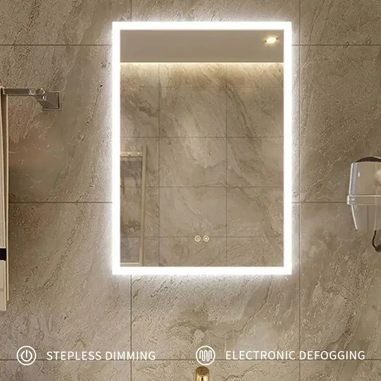 Mingda Touch Bathroom Mirror Screen Toilet Fogless Shower Lighted