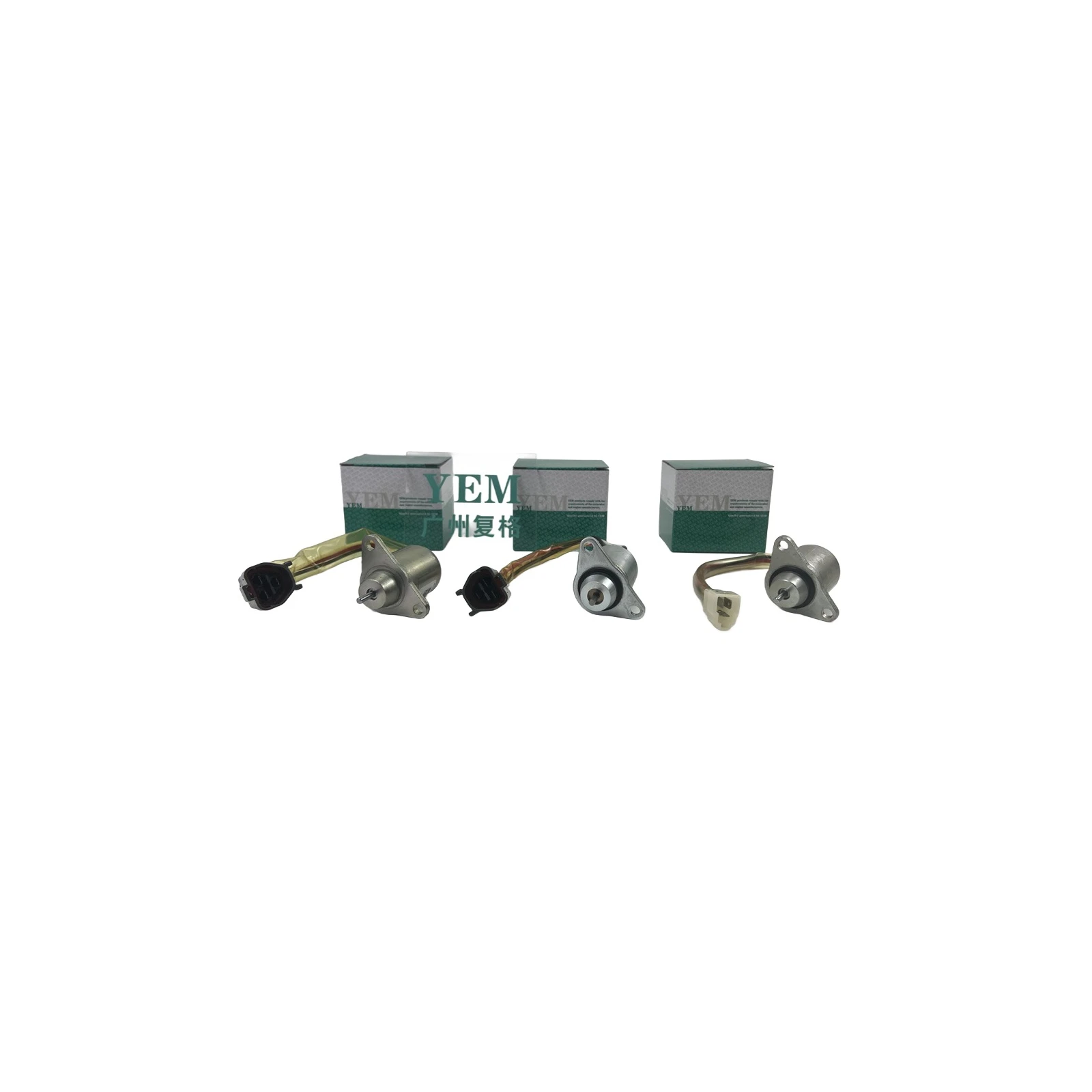 For Liebherr D936L D9408 D9508 D9512 Fuel Stop Solenoid Valve Standard Size Engine Parts