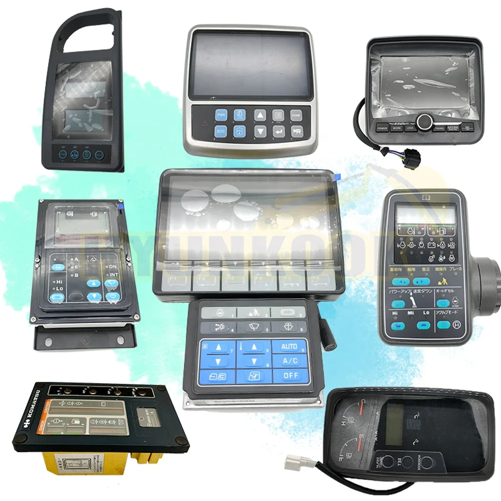Excavator Instrument Panel 2602193 2277698 3863457 3863457 E320d E329d Pc200 Sk200 Display