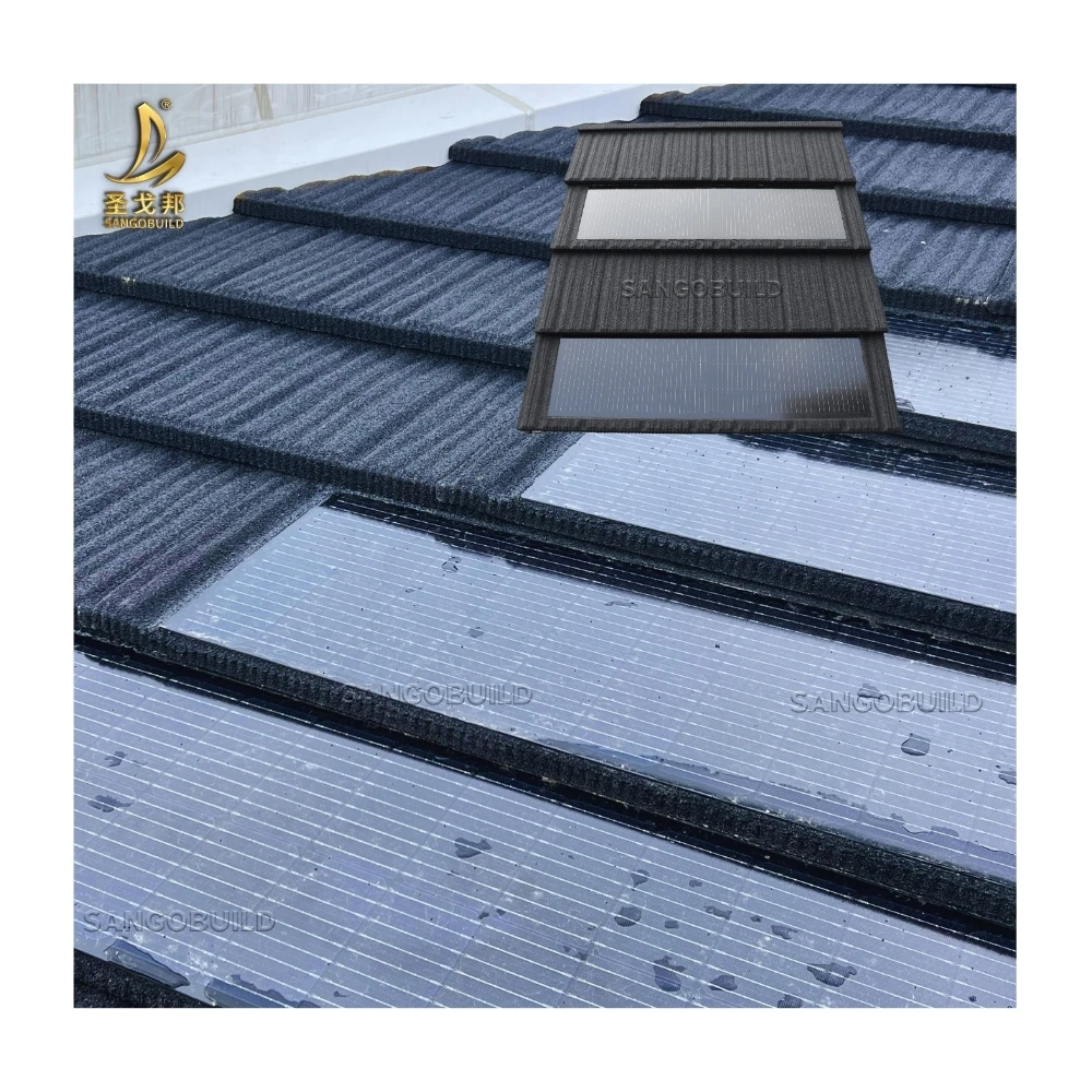 Bipv Solar Roof Panel Tile High Efficiency Factory Direct Price Photovoltaic House