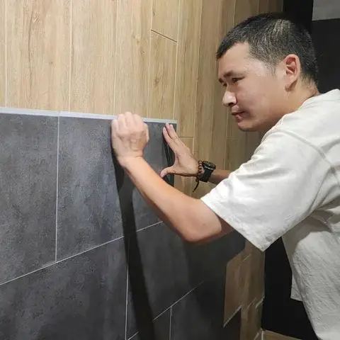 SPC Wall Panel Easy Install Wall Board Luxury Marble Sheet Click Lock Shower SPC Wall Panel Waterproof for Bathroom