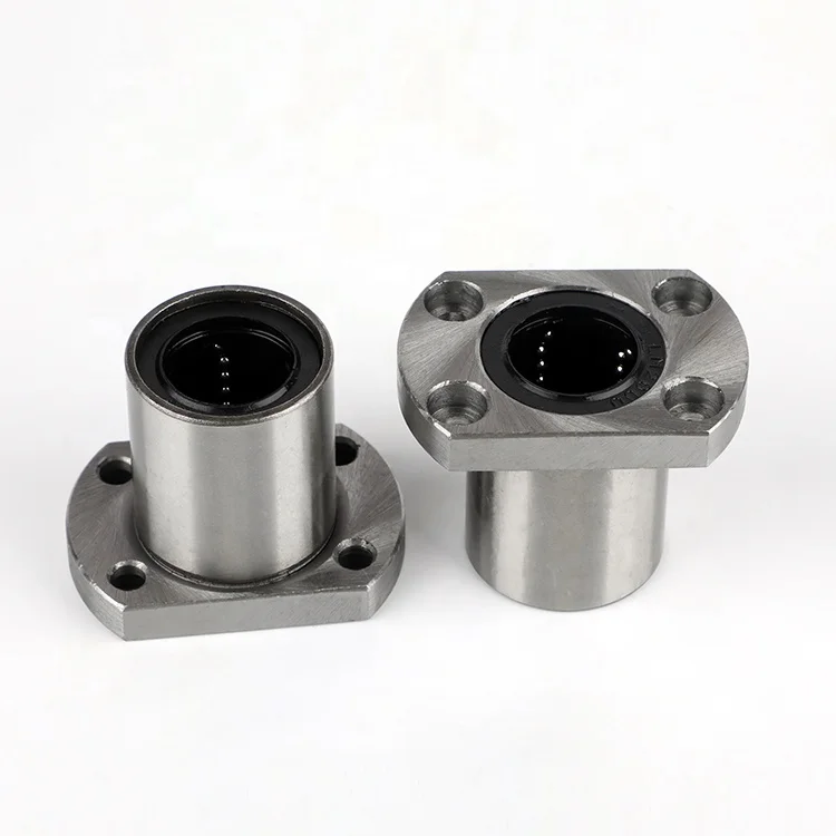 Овальный фланцевый линейный подшипник серии LMH, линейный подшипник диаметром 16 мм LMH16UU