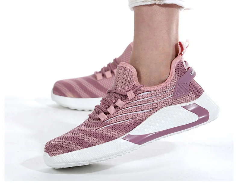 Высококачественные мужские и женские легкие дышащие Нескользящие рабочие кроссовки со стальным носком