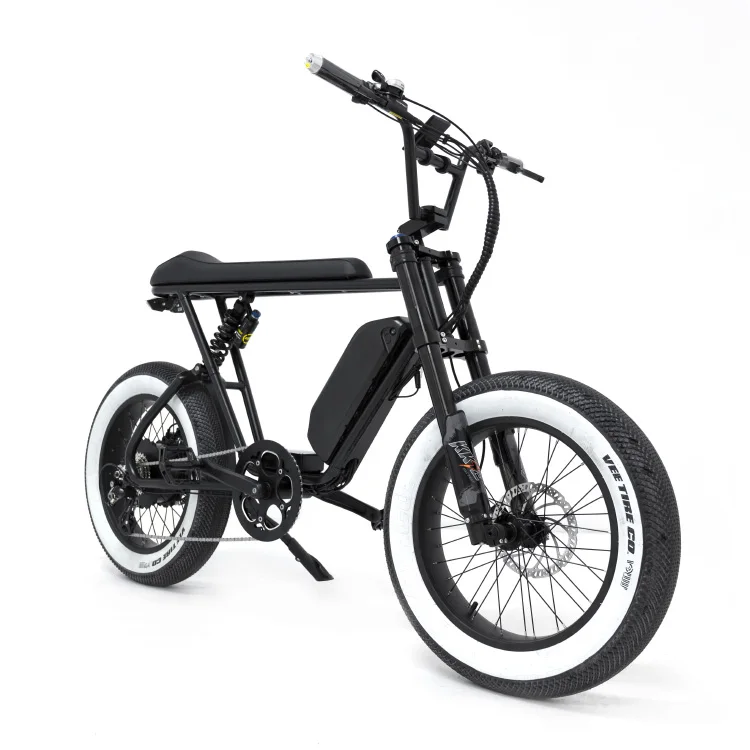 2023 Mario Ebike Retro Vintage Full Suspension 750w 1000w Fat Tire ...