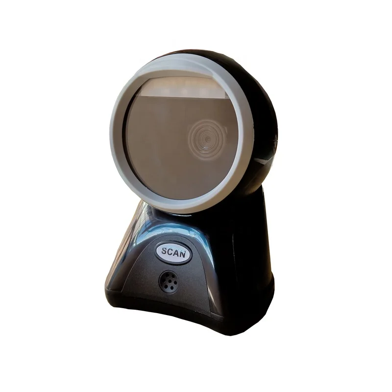 2D Handfree Inversed Datamatrix Bar Code Reader High Resolution Omni Directional Desktop QR Barcode Scanner for Commercial