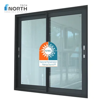 Space-saving Aluminum Sliding Windows And Doors Nfrc Certified - Buy ...