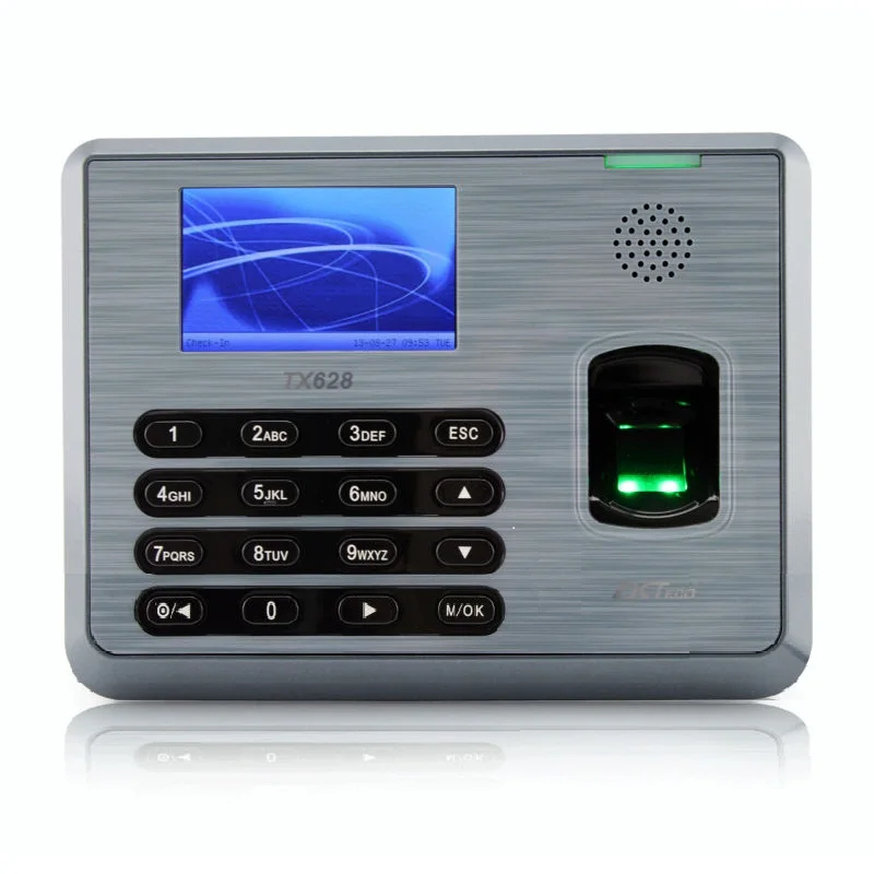 Tx628 fingerprint time attendance and keypad