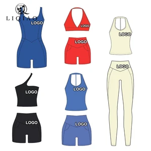 Custom Fitted Bodysuit - Backless Yoga One-Piece Activewear for Women's Gym Workouts