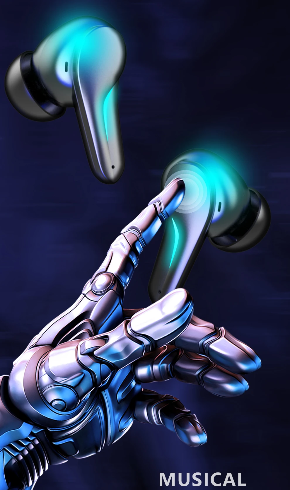 Hot Sales MD188 Gaming Headset Mini Low Latency TWS Noise Cancelling Game Music Earphones Headphones in Ear Earbuds - ANKUX.COM